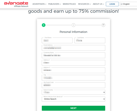 RecoveryFox 제휴 프로그램 등록