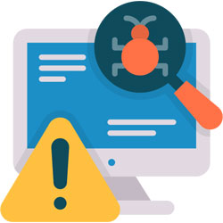 바이러스 또는 악성코드 공격