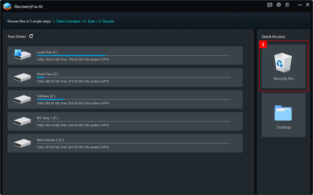 RecoveryFox AI 실행